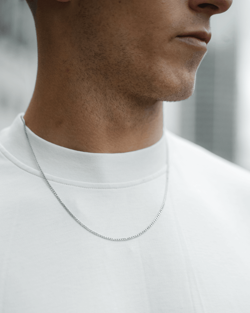 MINIMAL SILVER LINK CHAIN 2MM